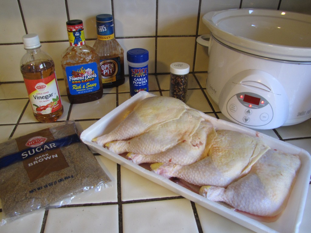 Pinterest Inspired: Crockpot Barbecue Chicken | The Abundant Wife
