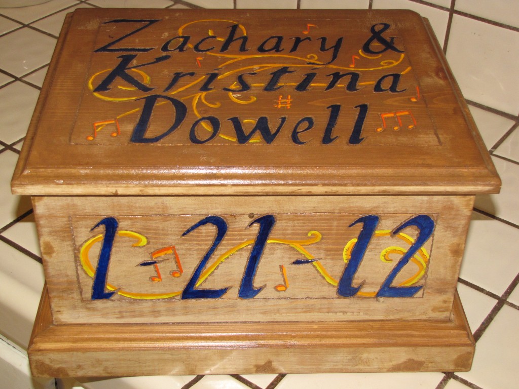 A Painted Box for Kristy 5