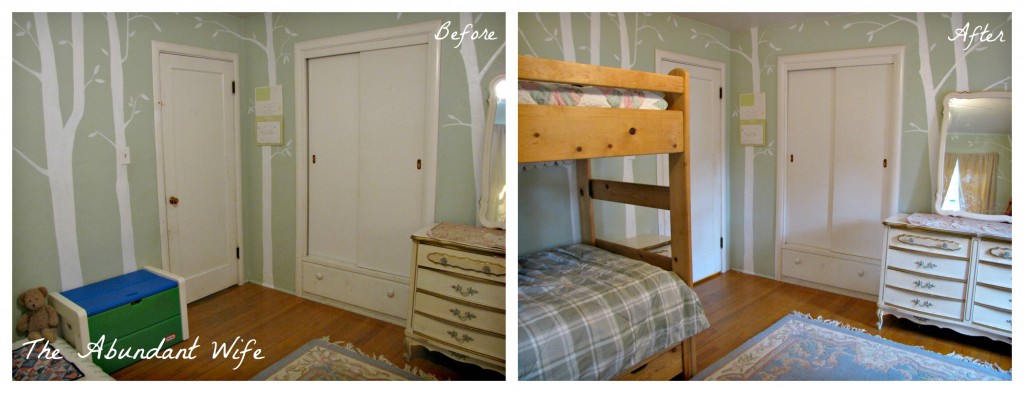 3 Kids in a Bedroom: Before & After New Bunk Beds 2